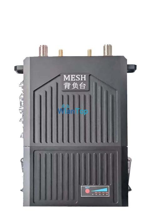 ANYMESH-SDR-A2（4W）mesh自组网电台100km视距测试报告