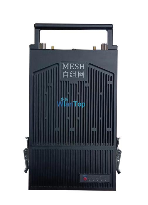 ANYMESH-SDR-A2（20W）mesh自组网电台100km视距测试报告